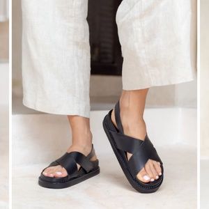 Liberte Leather Sandals